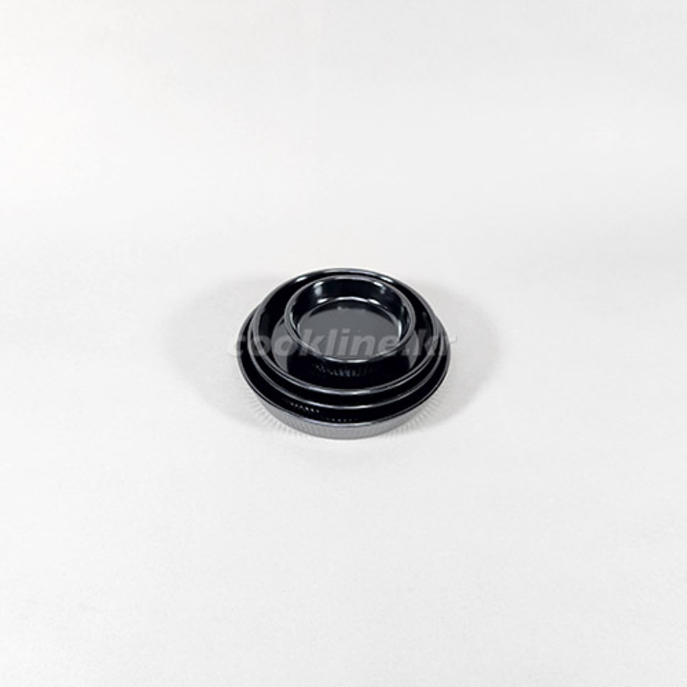 월포스 에코 쿠프-블랙 90~150mm 4종택1 개인접시 찬그릇 소스종지